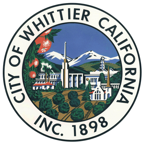 Current seal of the City of Whittier