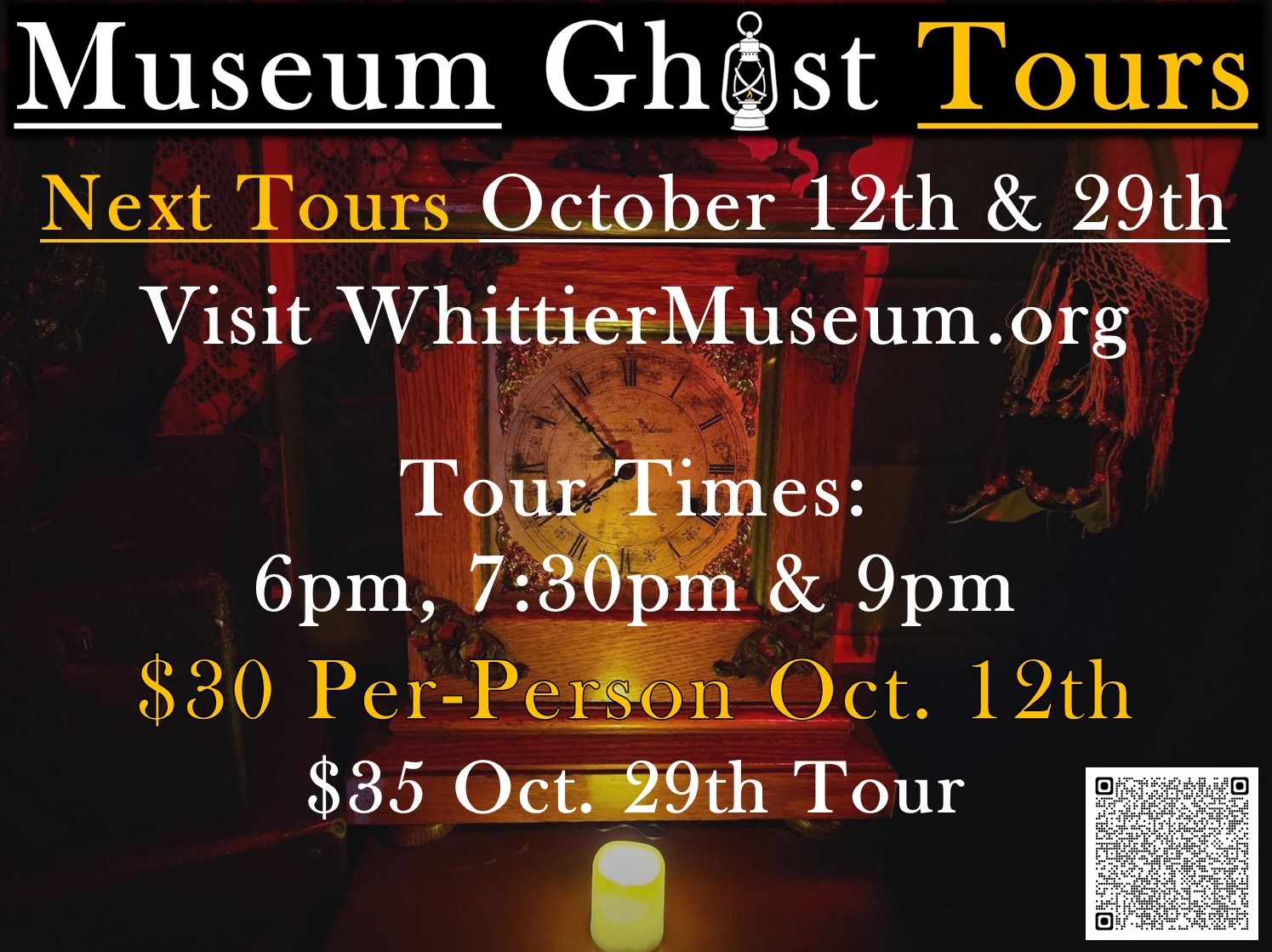 Ghost Tour Flyer