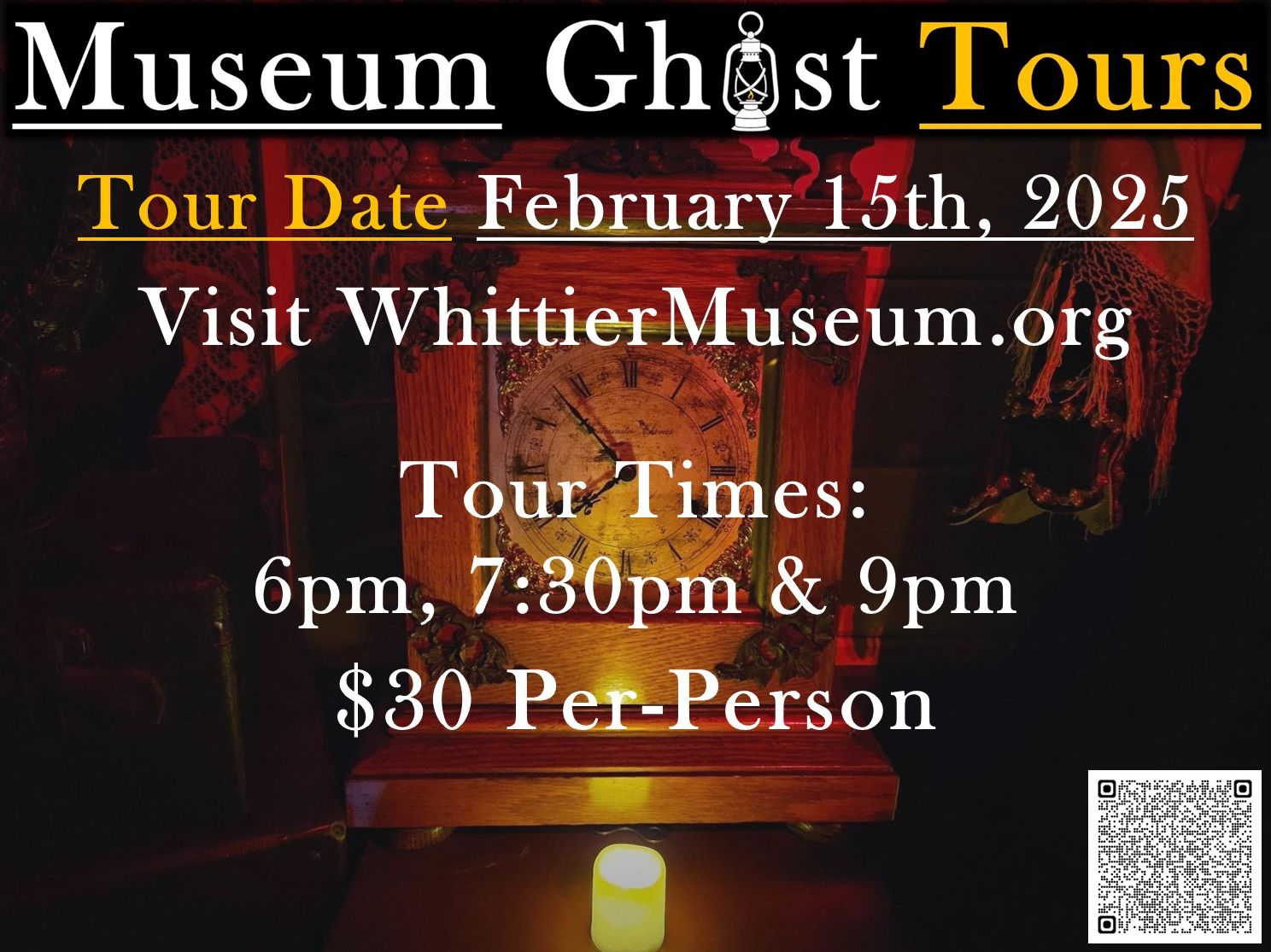 Ghost Tour Flyer