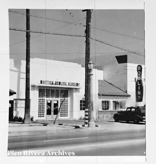 Photograph of Whittier Bowling Academy circa 1940s